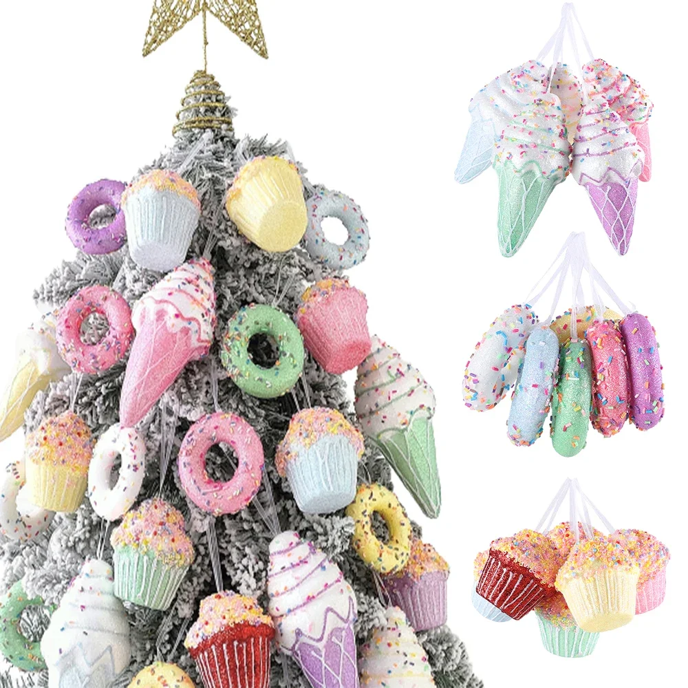 Home Decor Trends 2025 - 1Box Christmas Macaron Ice Cream Donut
