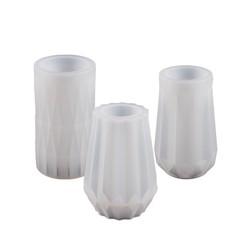 Home Decor Store - Round Diamond Vase Silicone Mold DIY