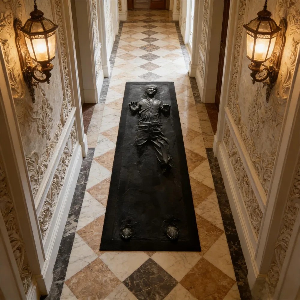 Home Decor Solo - VIKAMA Non-slip Han Solo Carbonite Runner