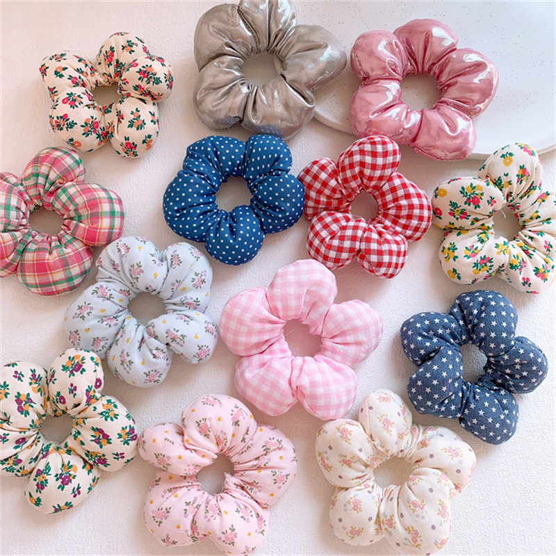 Home Decor Trends 2025 - 2025 Super Cute Flower Scrunchies Children
