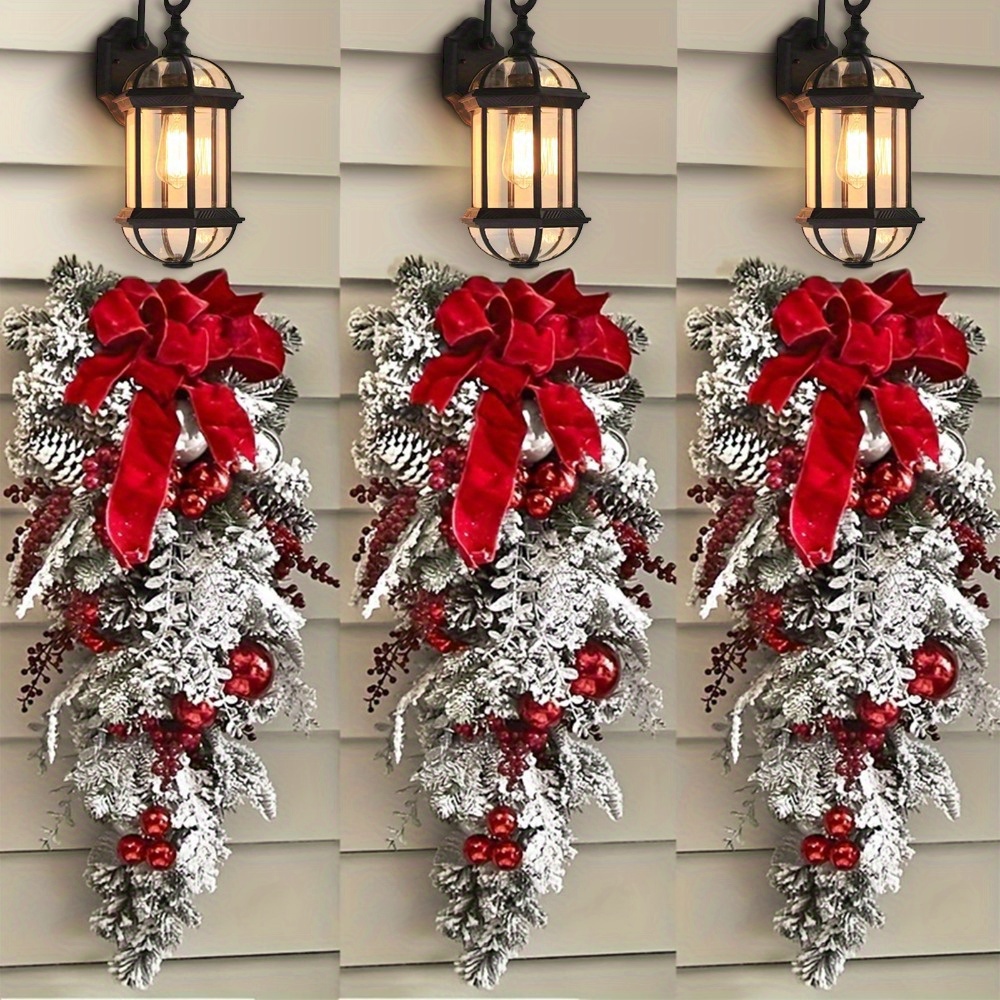 Home Decor Trends 2025 - Latest 2025 Christmas Upside-Down Tree Decoration,