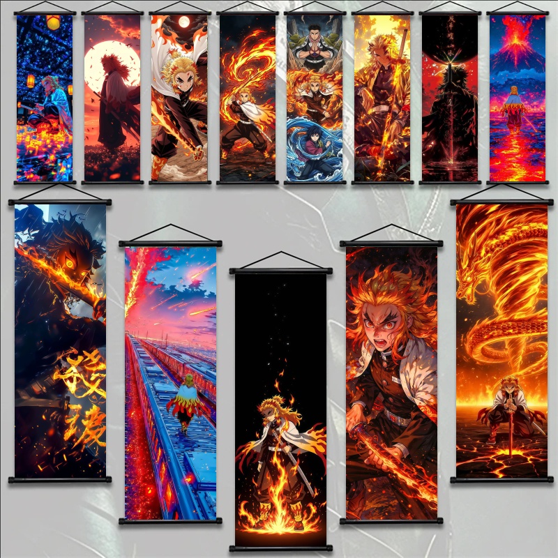 Home Decor Mod - Demon Slayer Kyojuro Rengoku HD Print