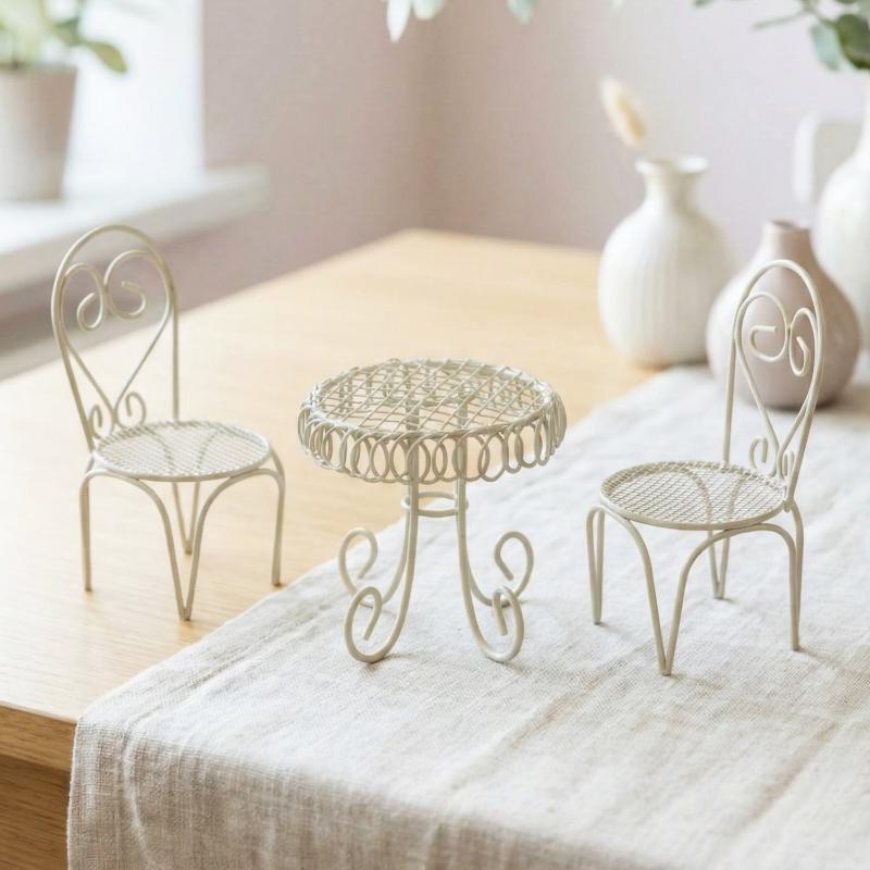 Home Decor Mod - 1/3Pcs Dollhouse Garden Display Ornament Prop