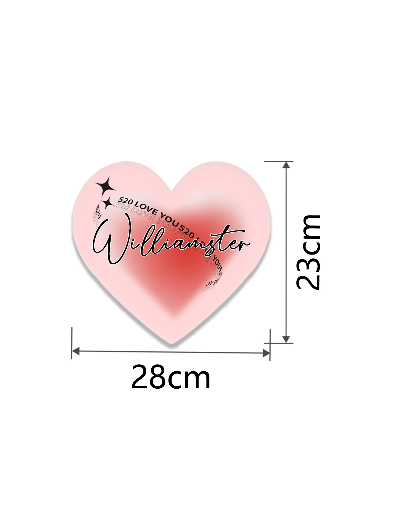 Personalized Text Love Design  - Home Decor Lovely Home recension och pris