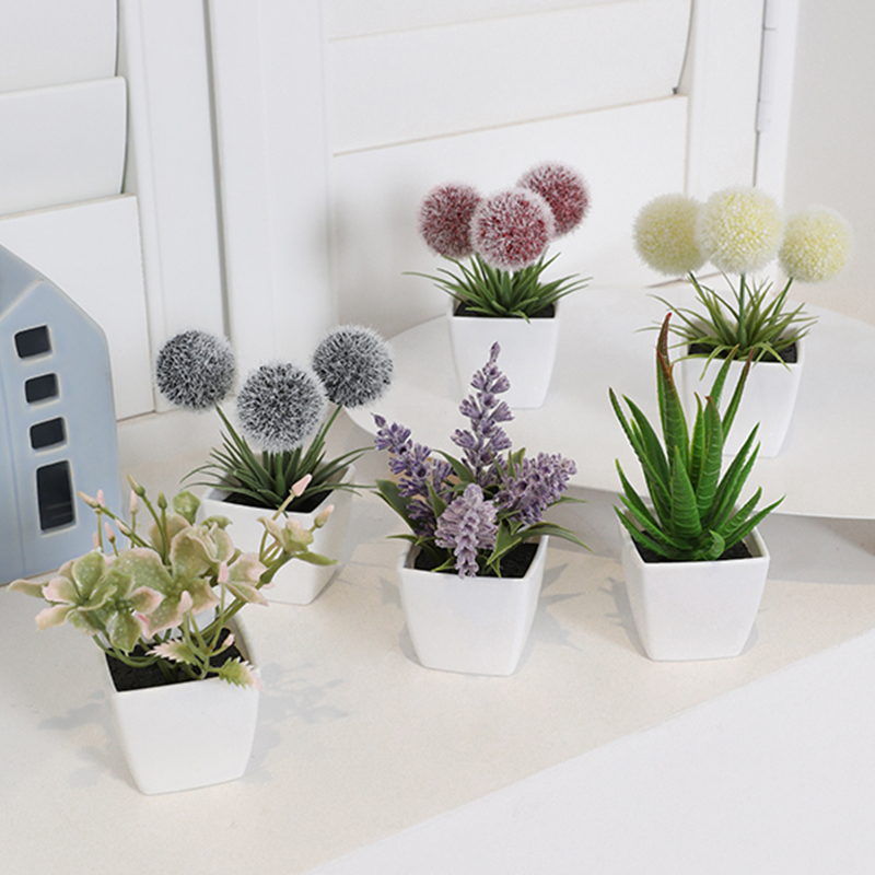 1SET (6PC) Mini Artificial Pla - Home Decor Store recension och pris