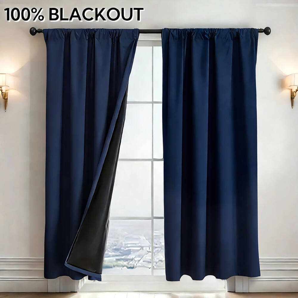 1pc 100% Blackout Curtain with - Home Decor Wall Panels recension och pris