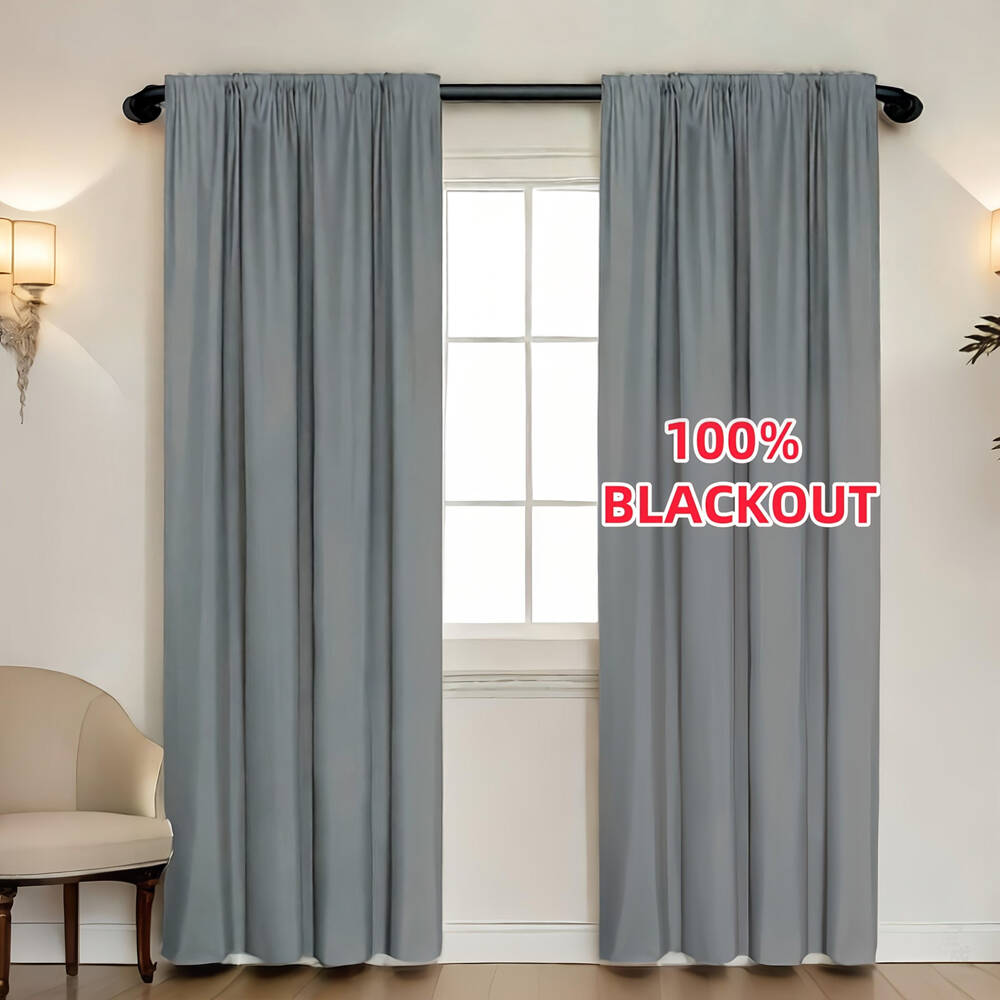 1pc 100% Blackout Curtain with - Home Decor Wall Panels recension och pris