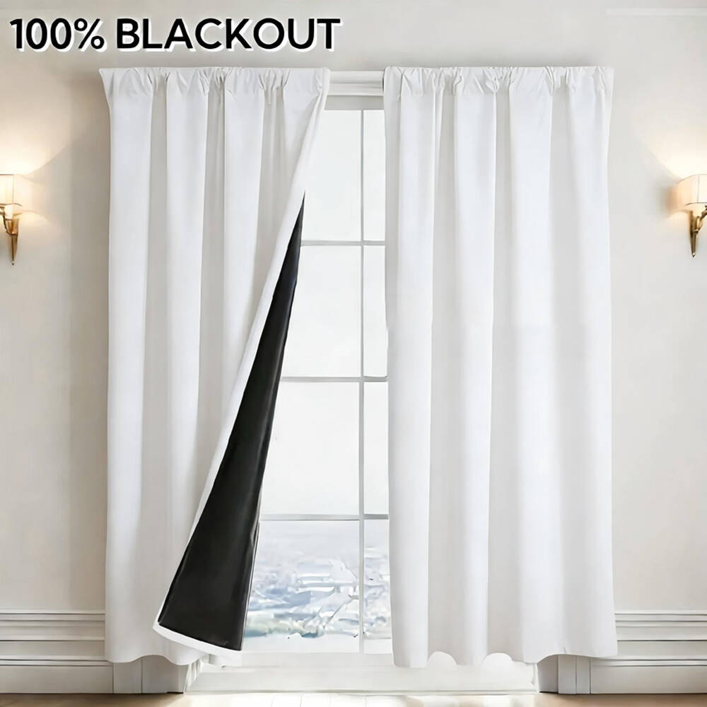 1pc 100% Blackout Curtain with - Home Decor Wall Panels recension och pris