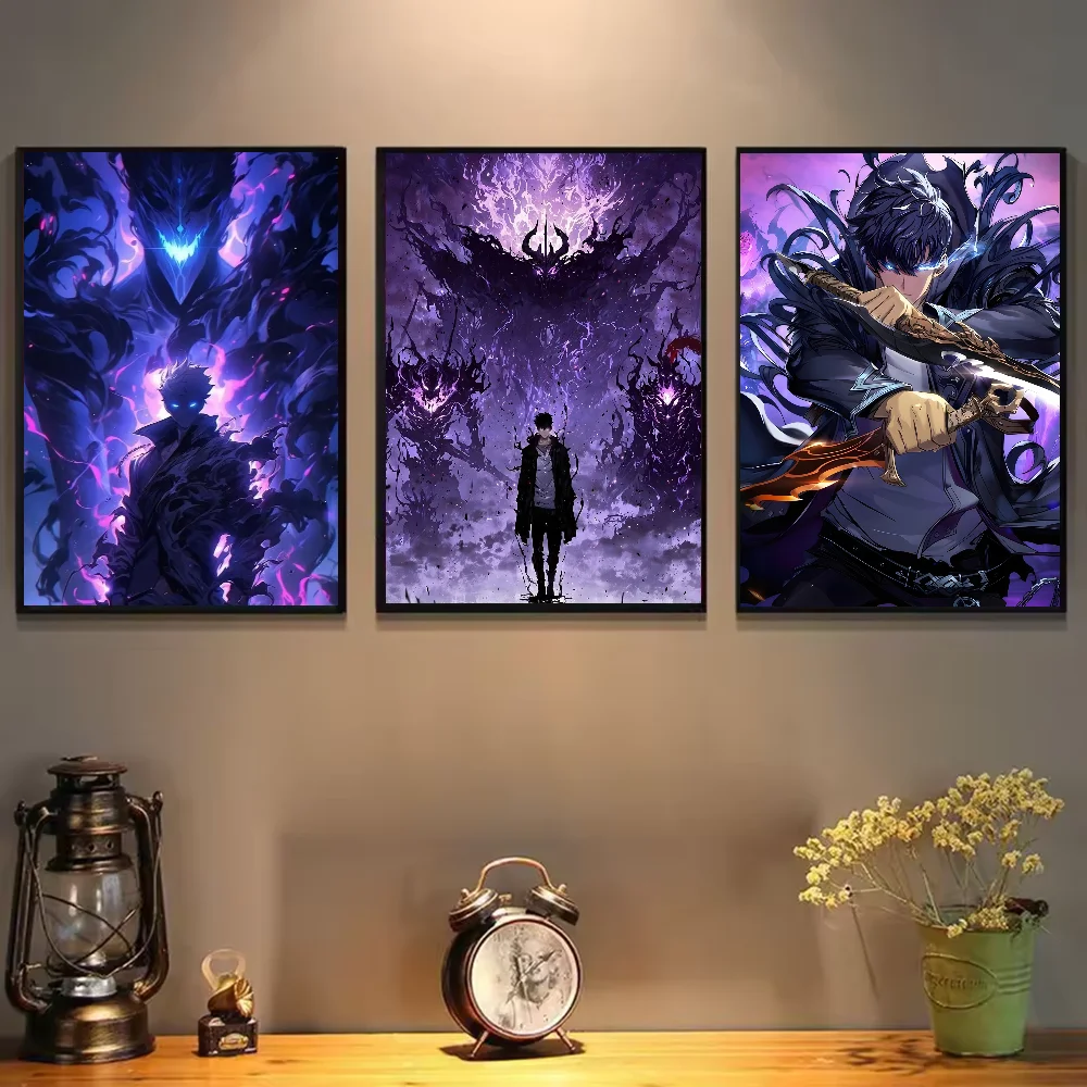 Solo Leveling Anime Poster Art - Home Decor Solo recension och pris