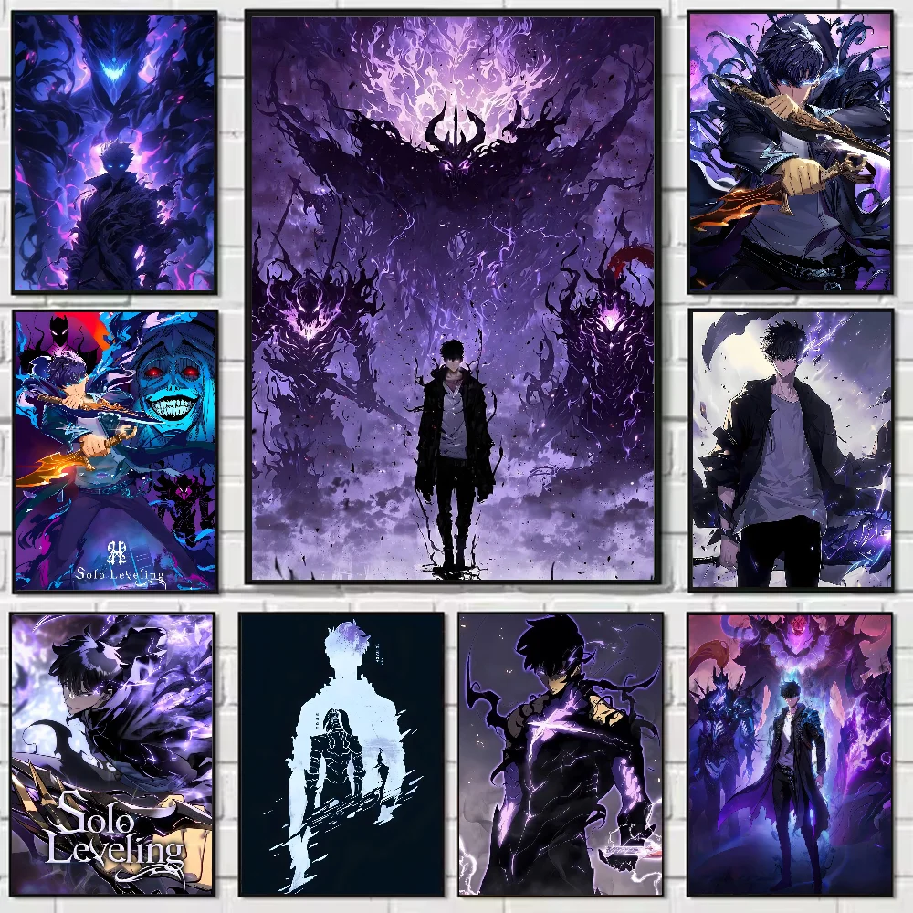 Solo Leveling Anime Poster Art - Home Decor Solo recension och pris