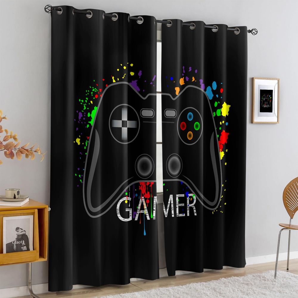 2Pc Gamer Video Game Pattern C - Home Decor Youtube Videos recension och pris