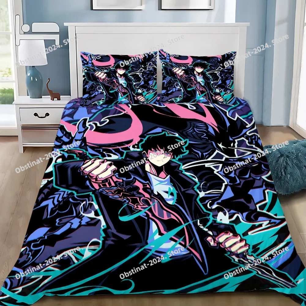 Anime Solo Leveling Duvet Cove - Home Decor Solo recension och pris