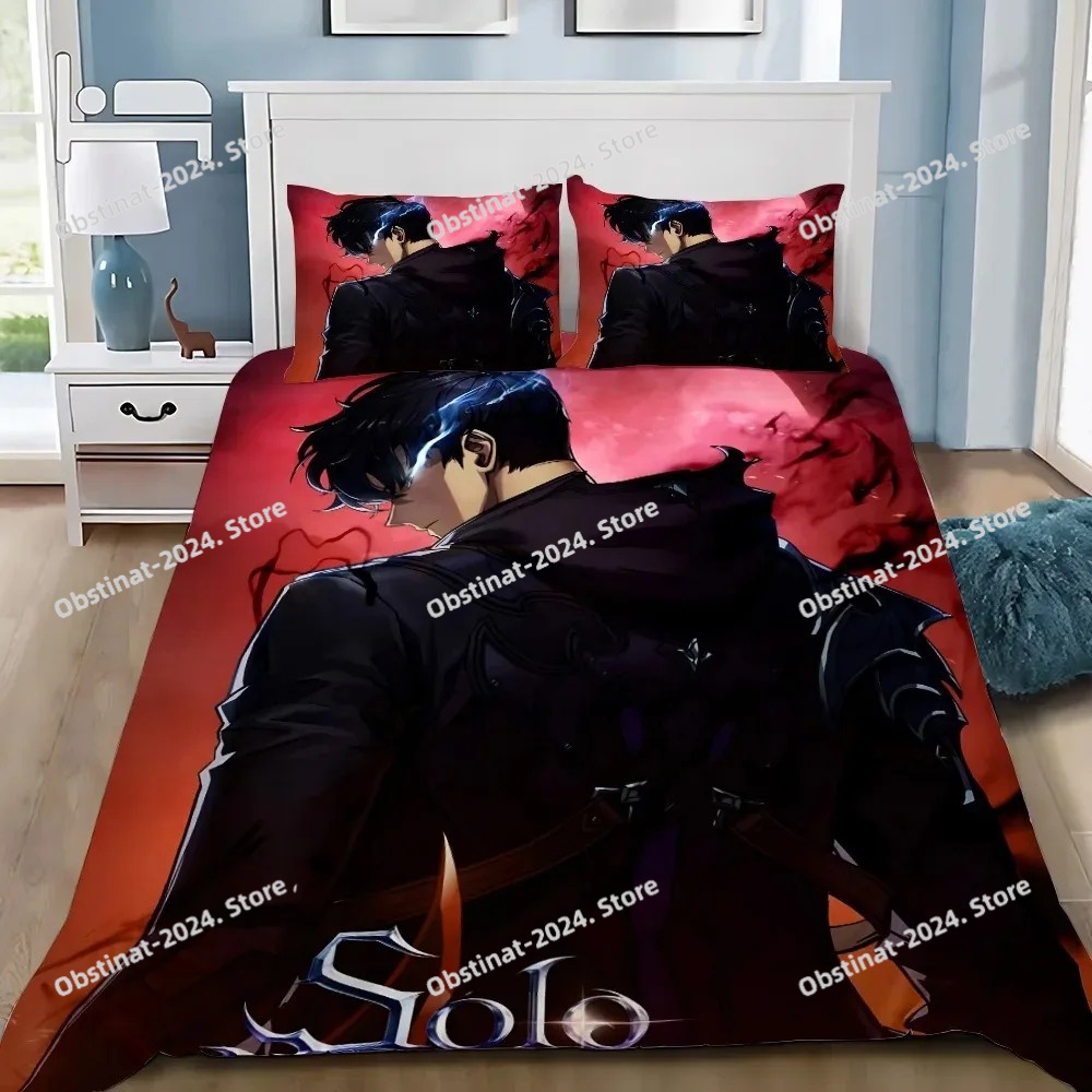 Anime Solo Leveling Duvet Cove - Home Decor Solo recension och pris