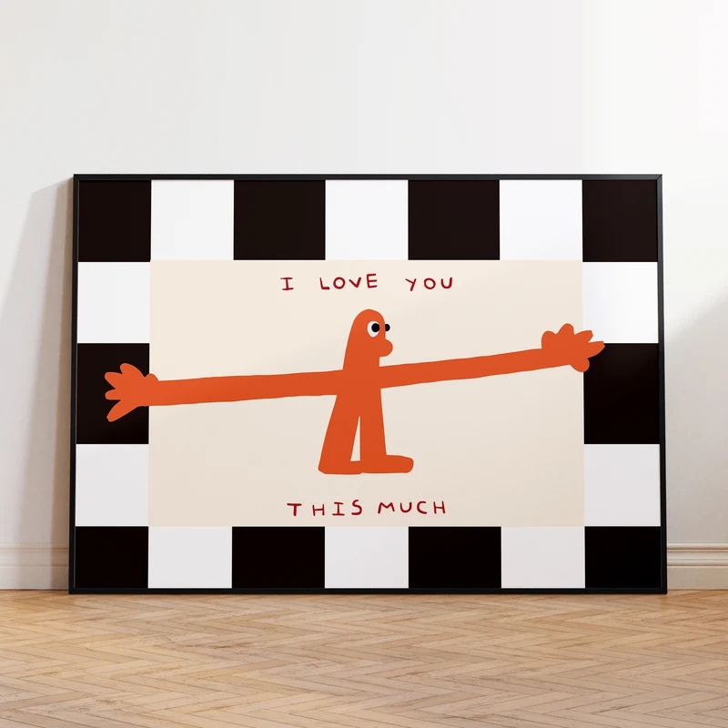 I Love You This Much Quote Wal - Home Decor Lovely Home recension och pris