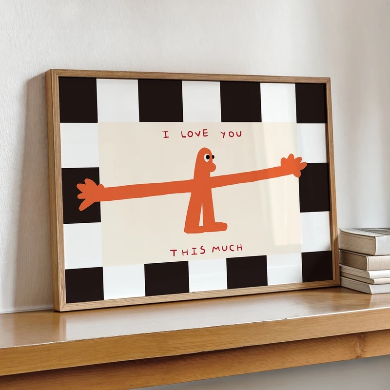 I Love You This Much Quote Wal - Home Decor Lovely Home recension och pris