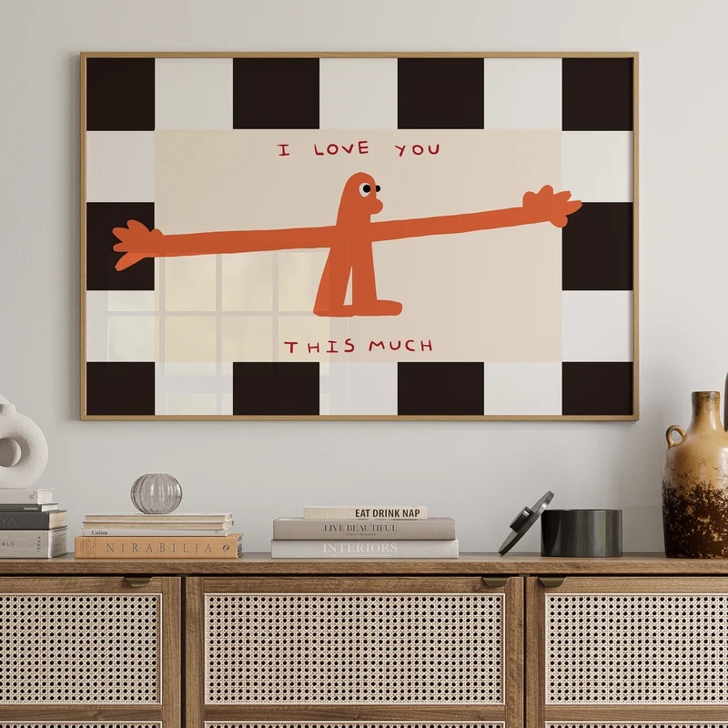I Love You This Much Quote Wal - Home Decor Lovely Home recension och pris