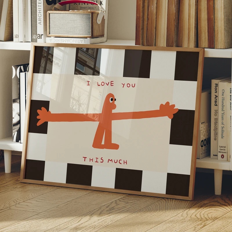 I Love You This Much Quote Wal - Home Decor Lovely Home recension och pris