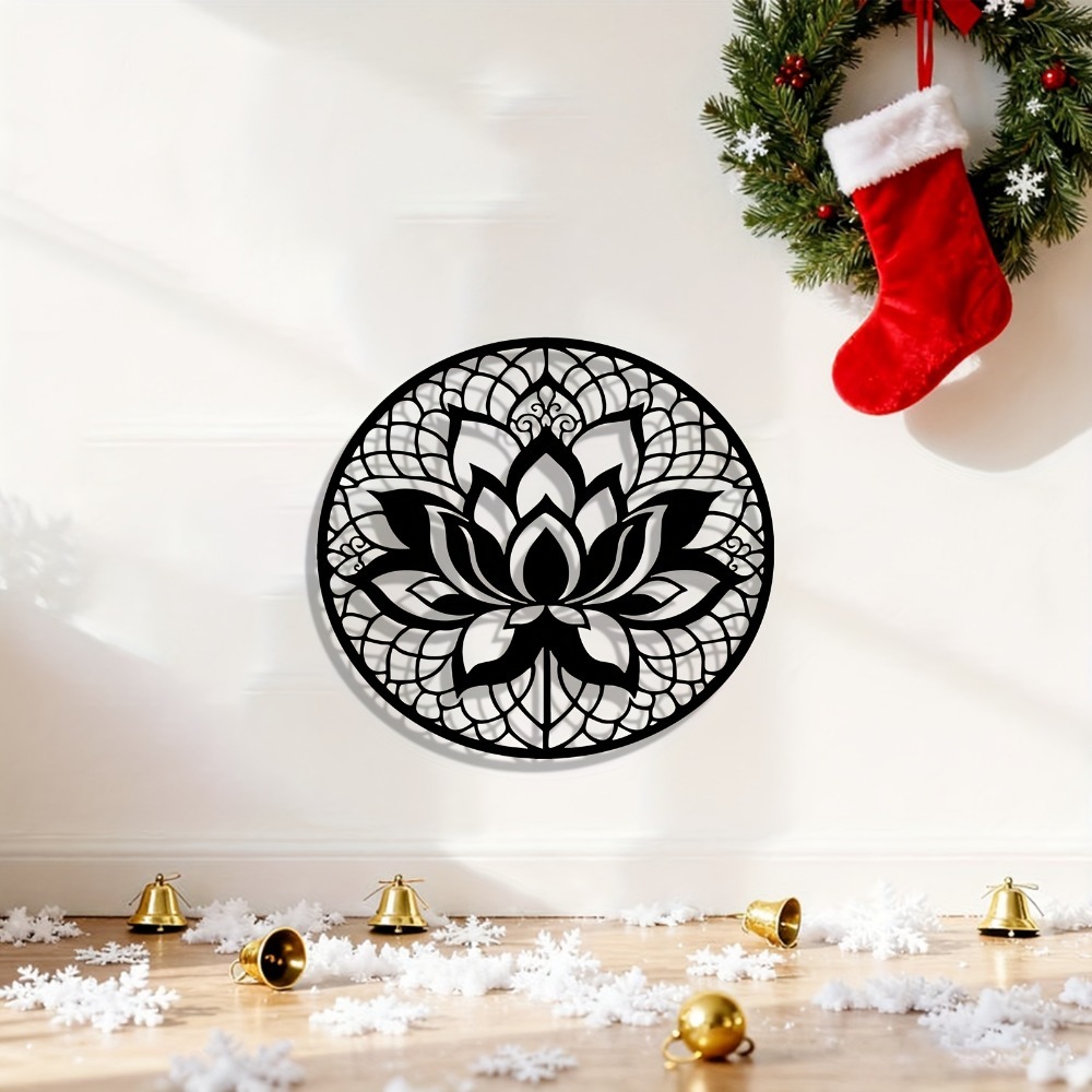 Lumiho Metal Wall Art Lotus Fl - Home Decor Wall Panels recension och pris