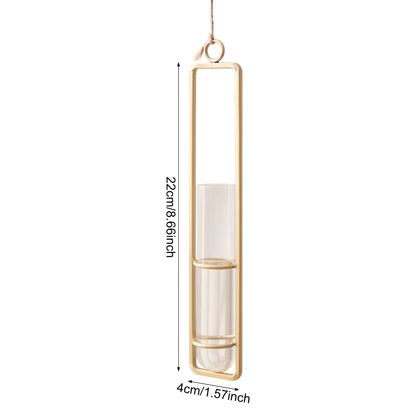 Wall Hanging Glass Vase Europe - Terrarium Glass Bottle recension och pris