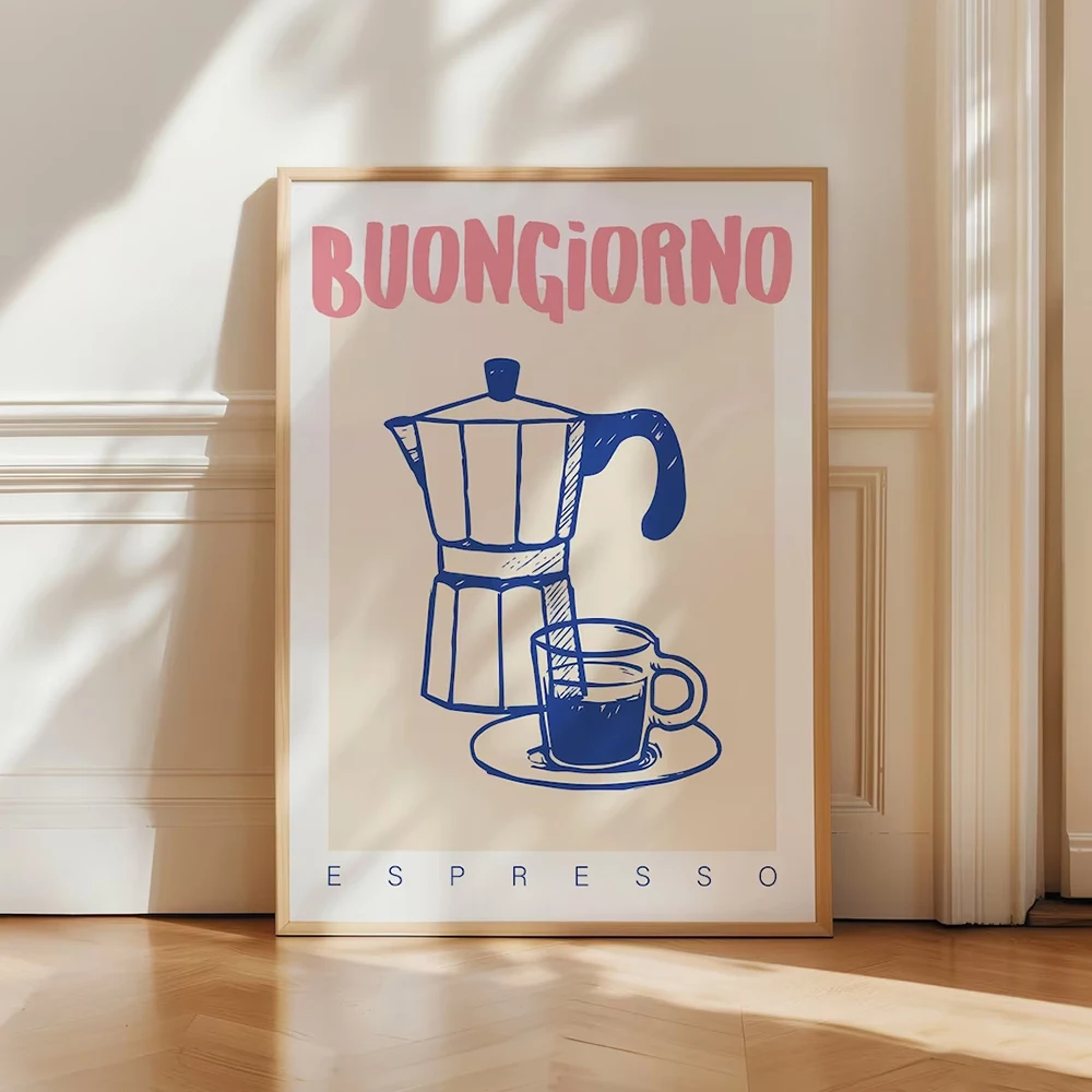 Modern Coffee Espresso Wall Ar - Home Decor Kolkata recension och pris