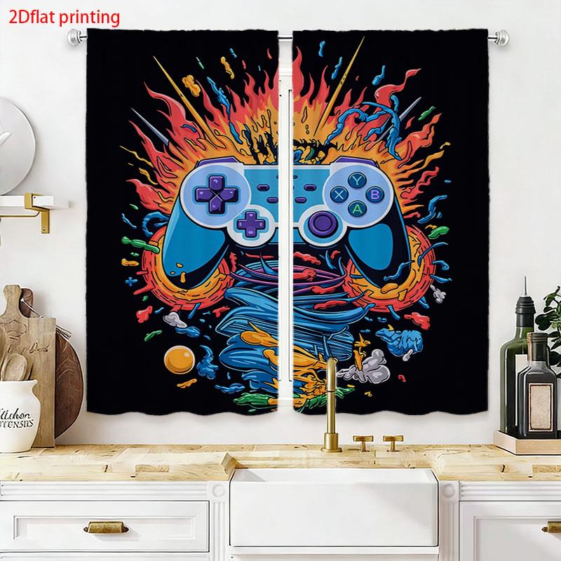 Retro Gaming Controller Curtai - Home Decor Youtube Videos recension och pris