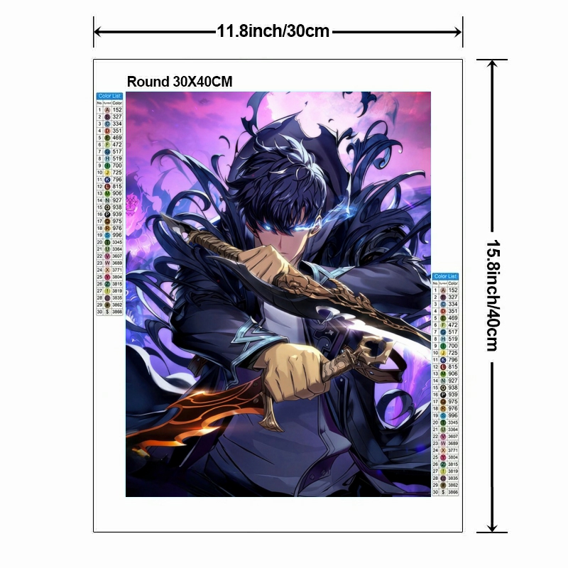 Solo Leveling Anime Full Round - Home Decor Solo recension och pris