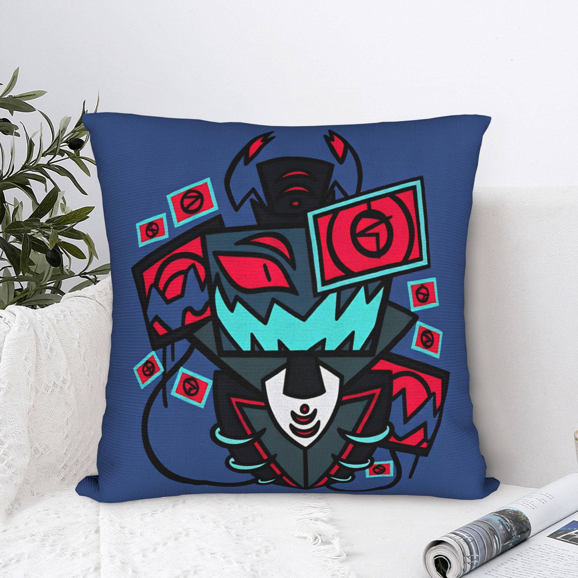Pillow Cover Hazbins Hoteling  - Home Decor Solo recension och pris