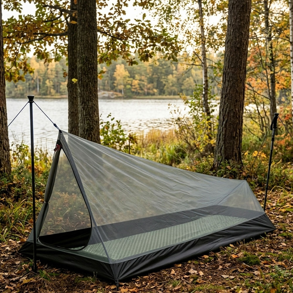 Mesh tent solo single camping  - Home Decor Solo recension och pris