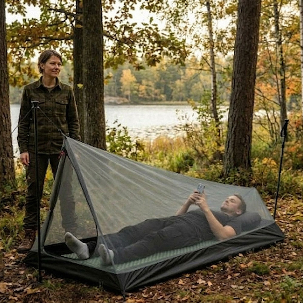 Mesh tent solo single camping  - Home Decor Solo recension och pris