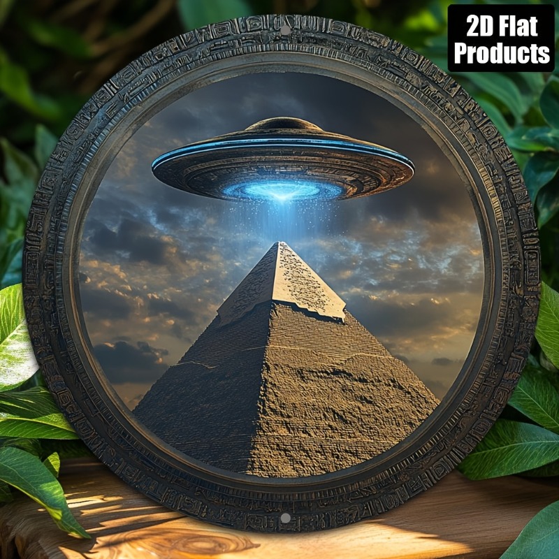 Pyramid UFO Theme Round Alumin - Home Decor Kolkata recension och pris