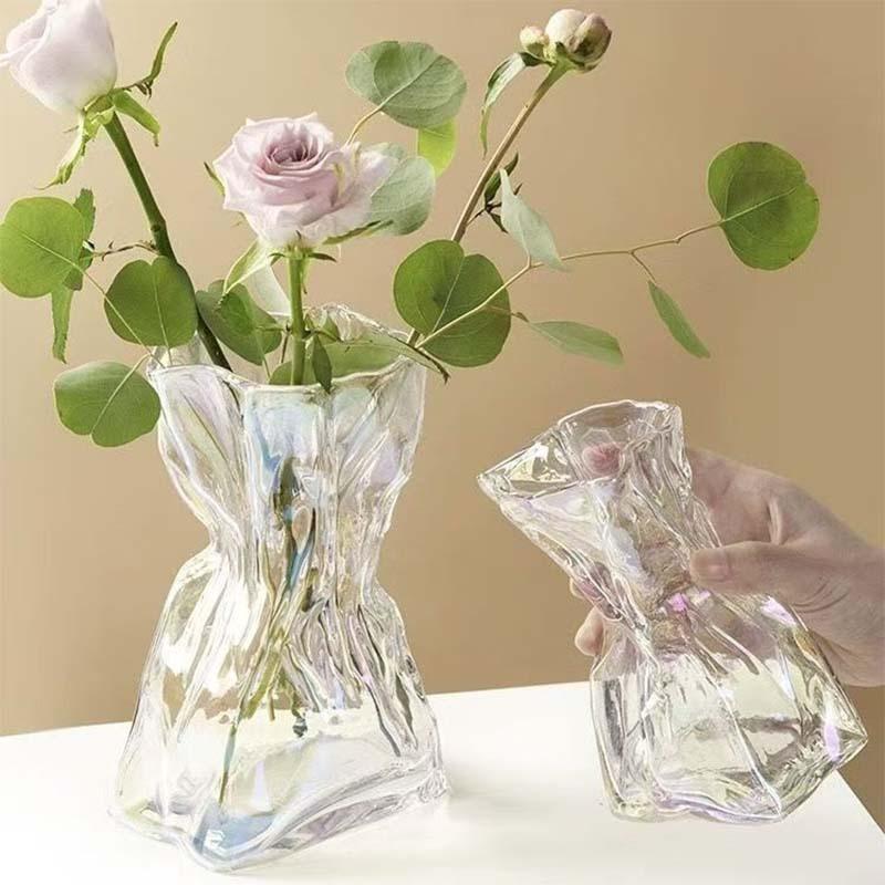 Creative Folded Money Bag Tran - Terrarium Glass Bottle recension och pris