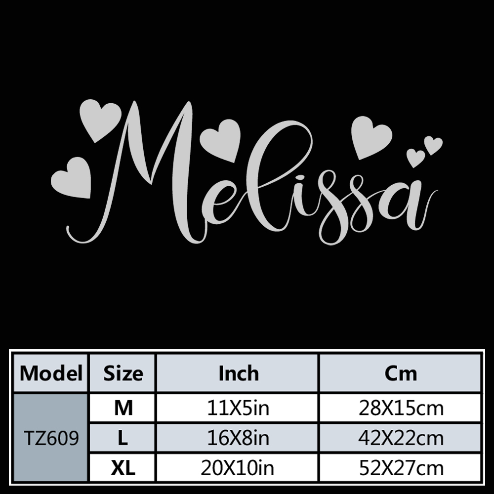 1pc Diy Personalize Custom Nam - Home Decor Wall Panels recension och pris