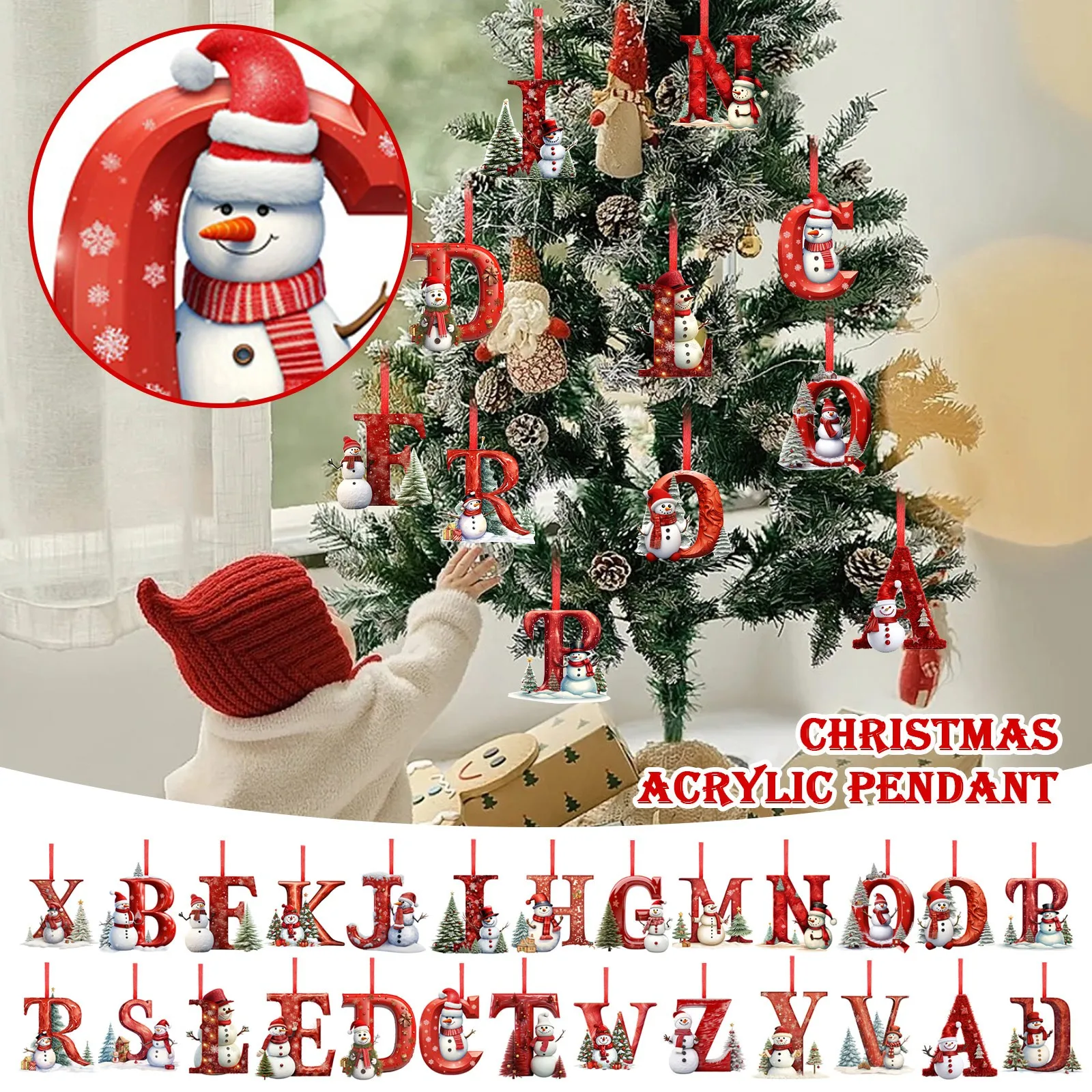 26 Letters Acrylic Pendant for - Home Decor Trends 2025 recension och pris