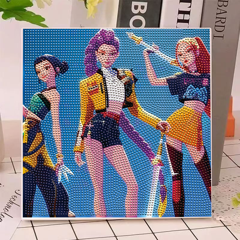 Anime Hunters Gilrs Lumi Mila  - Home Decor Mod recension och pris