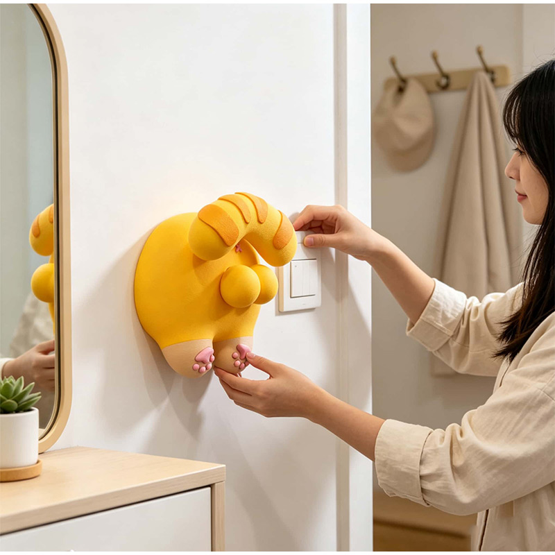 Cute Cat Butt Light Switch Cov - Home Decor Wall Panels recension och pris