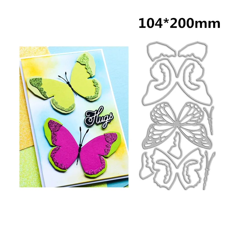 Butterfly Dies Birch Press Met - Pressed Flower Frame recension och pris