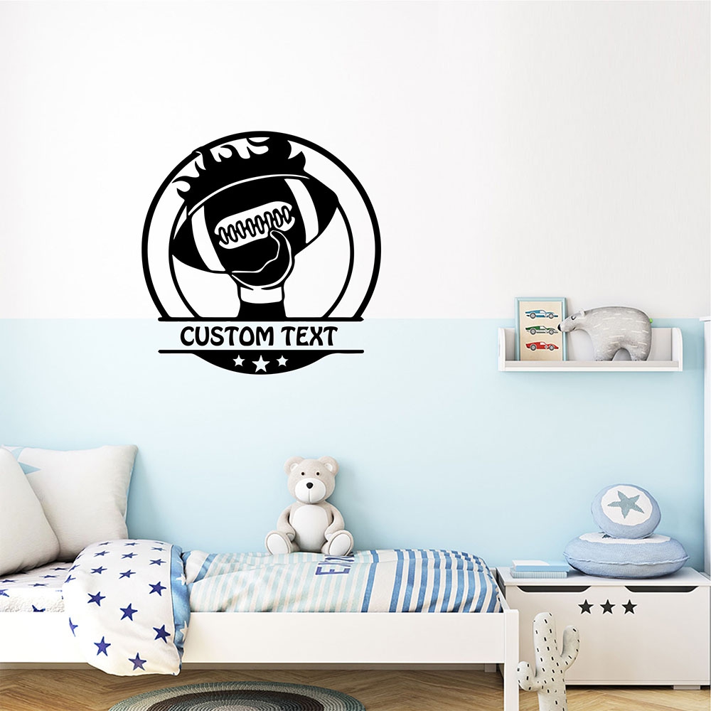 1PC Lovely Rugby Custom Text W - Home Decor Lovely Home recension och pris