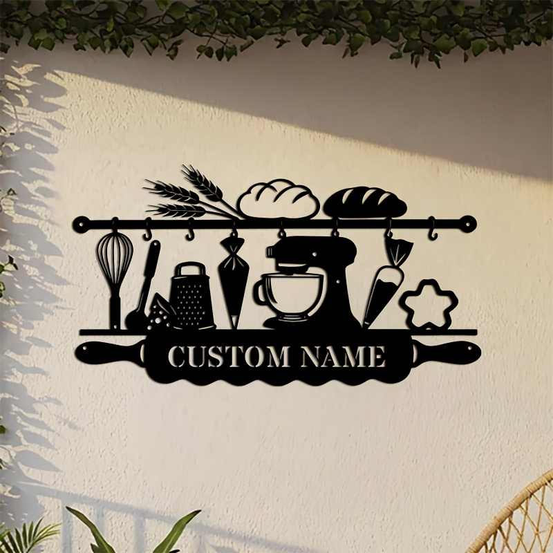 Personalized Kitchen Iron Wall - Home Decor Kolkata recension och pris