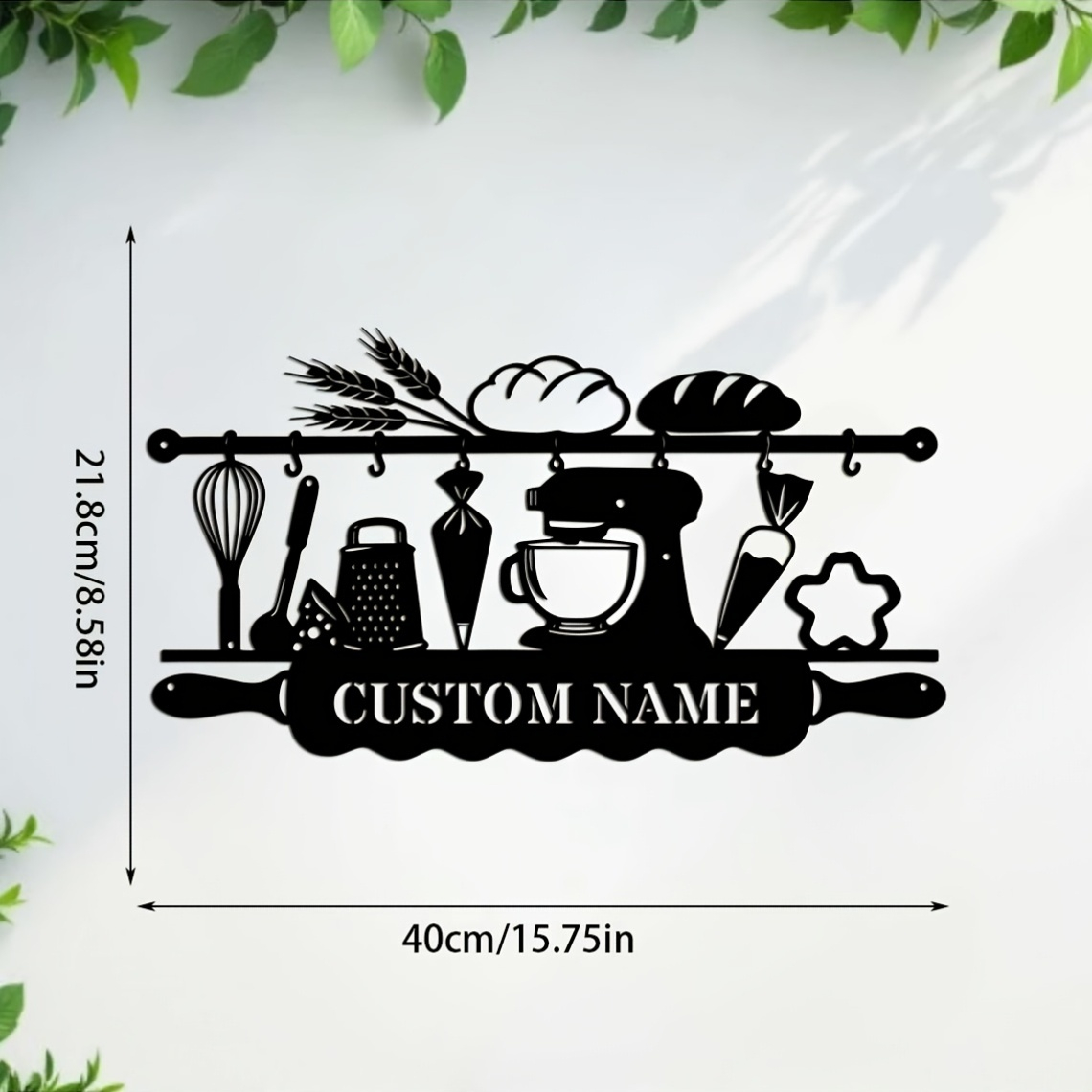 Personalized Kitchen Iron Wall - Home Decor Kolkata recension och pris