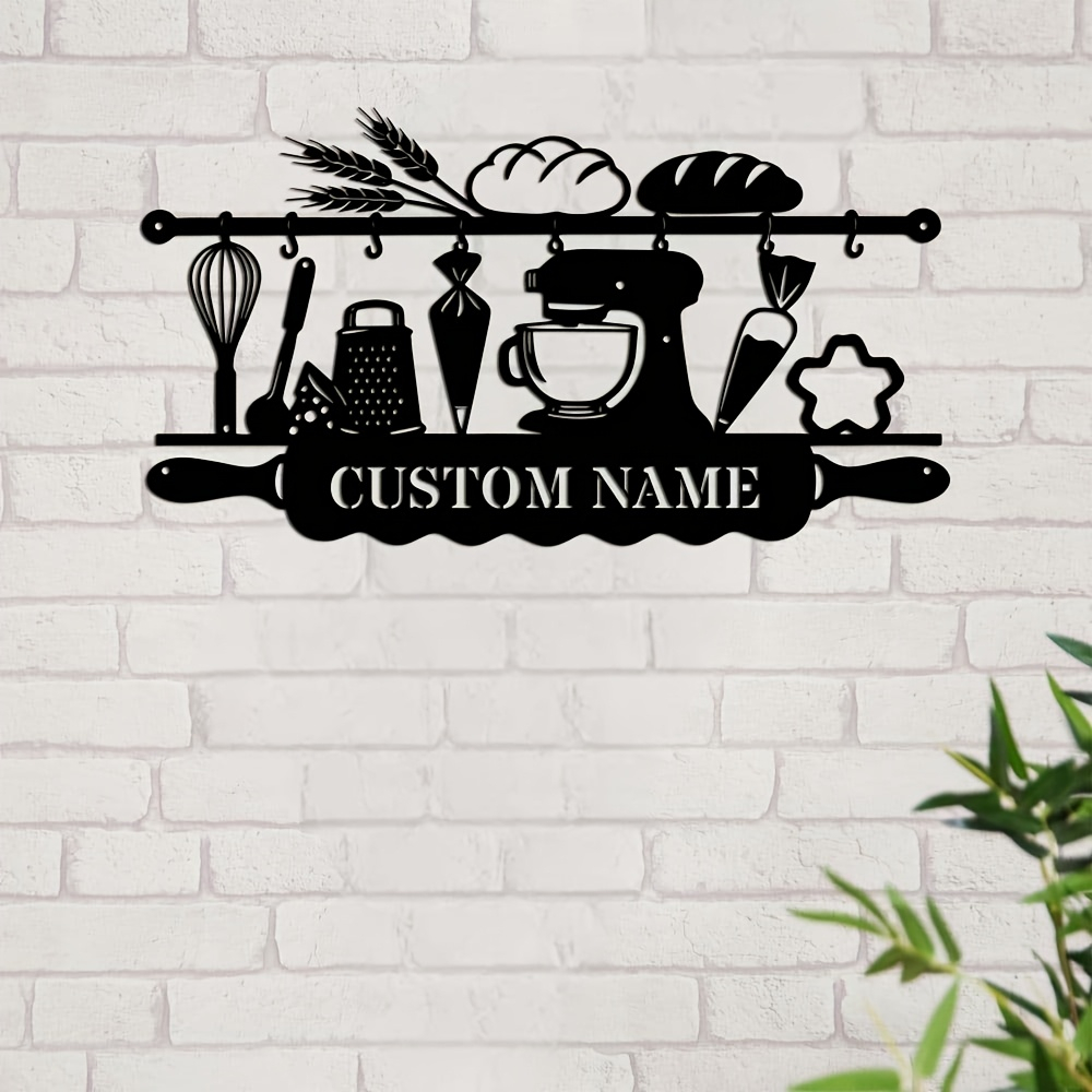 Personalized Kitchen Iron Wall - Home Decor Kolkata recension och pris