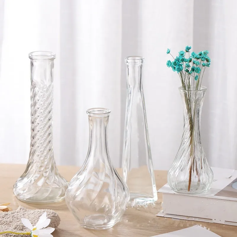 Simple Thread Vase Slender Gla - Terrarium Glass Bottle recension och pris