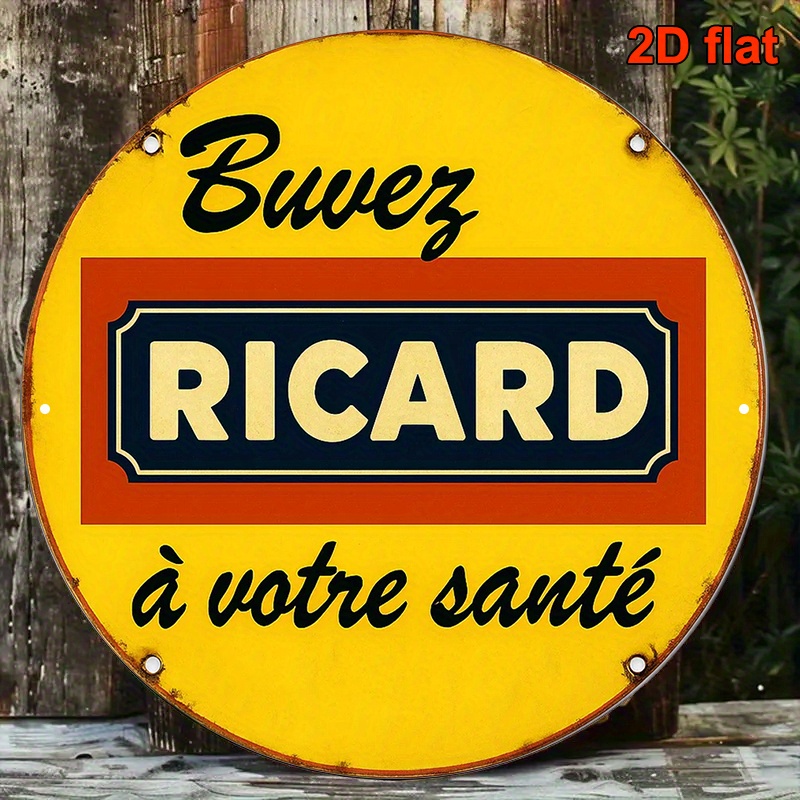 2D Flat, 1pc Round French Alum - Home Decor Kolkata recension och pris